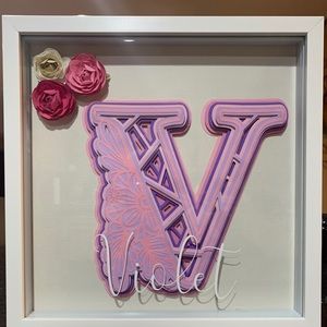 12x12 Personalized Shadow Box